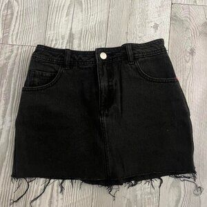 White Fox Boutique Women's Black Skirt